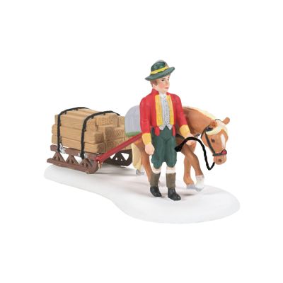 Department 56 Alpine Village Just in Time Delivery Village Figures