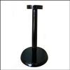 KEW HANDICRAFTS HELMET WOODEN STAND BLACK WOODEN STAND FOR DISPLAY ARMOR Reenactment view 1