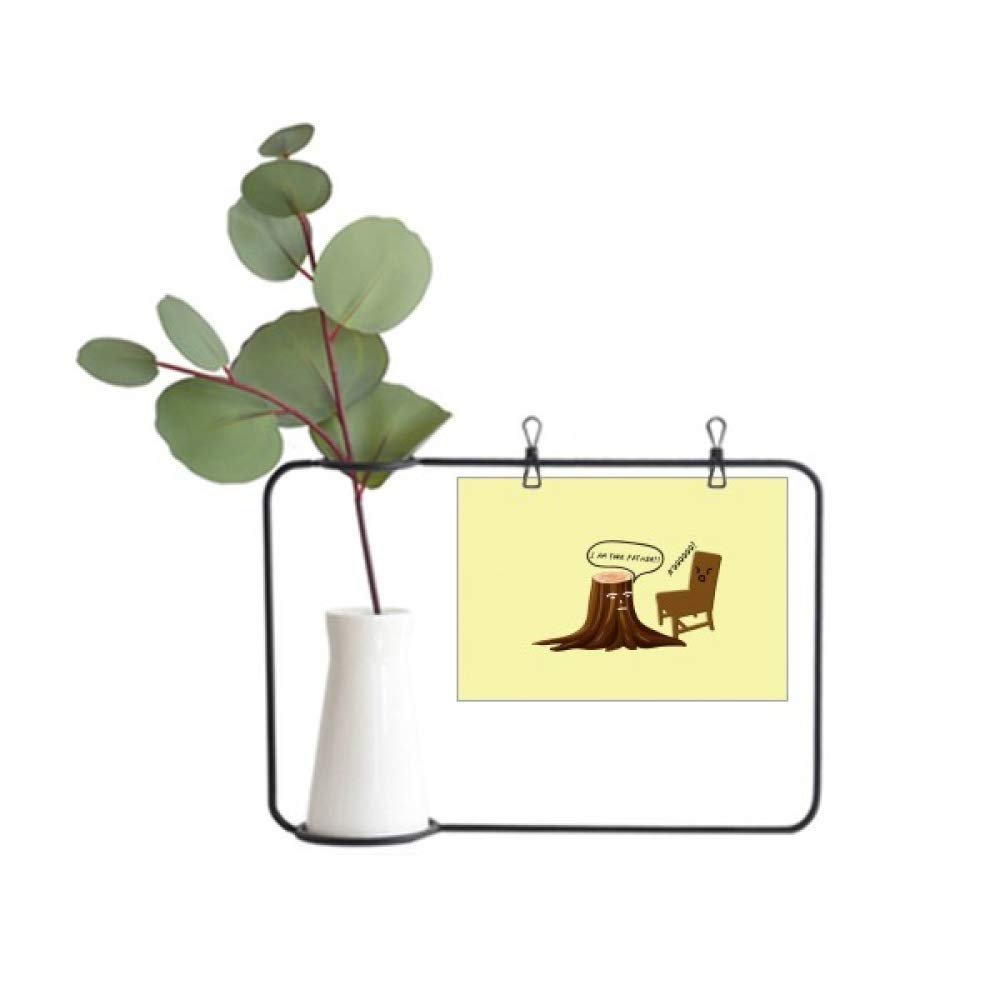 OFFbb-USA Wooden Pier Chair Furniture Father Metal Picture Frame Ceramic Vase Decor