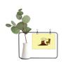 OFFbb-USA Wooden Pier Chair Furniture Father Metal Picture Frame Ceramic Vase Decor view 1