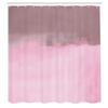 Ambesonne Abstract Shower Curtain, Grunge Street Style Painting Brush Print Ombre Design Illustration, Cloth Fabric Bathroom Decor Set with Hooks, 84" Long Extra, Baby Pink view 2