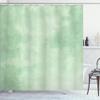 Ambesonne Abstract Shower Curtain, Blurry Abstract Background Shady Pastel Toned Modern Watercolor Murky Image, Cloth Fabric Bathroom Decor Set with Hooks, 69" W x 75" L, Pale Green view 1