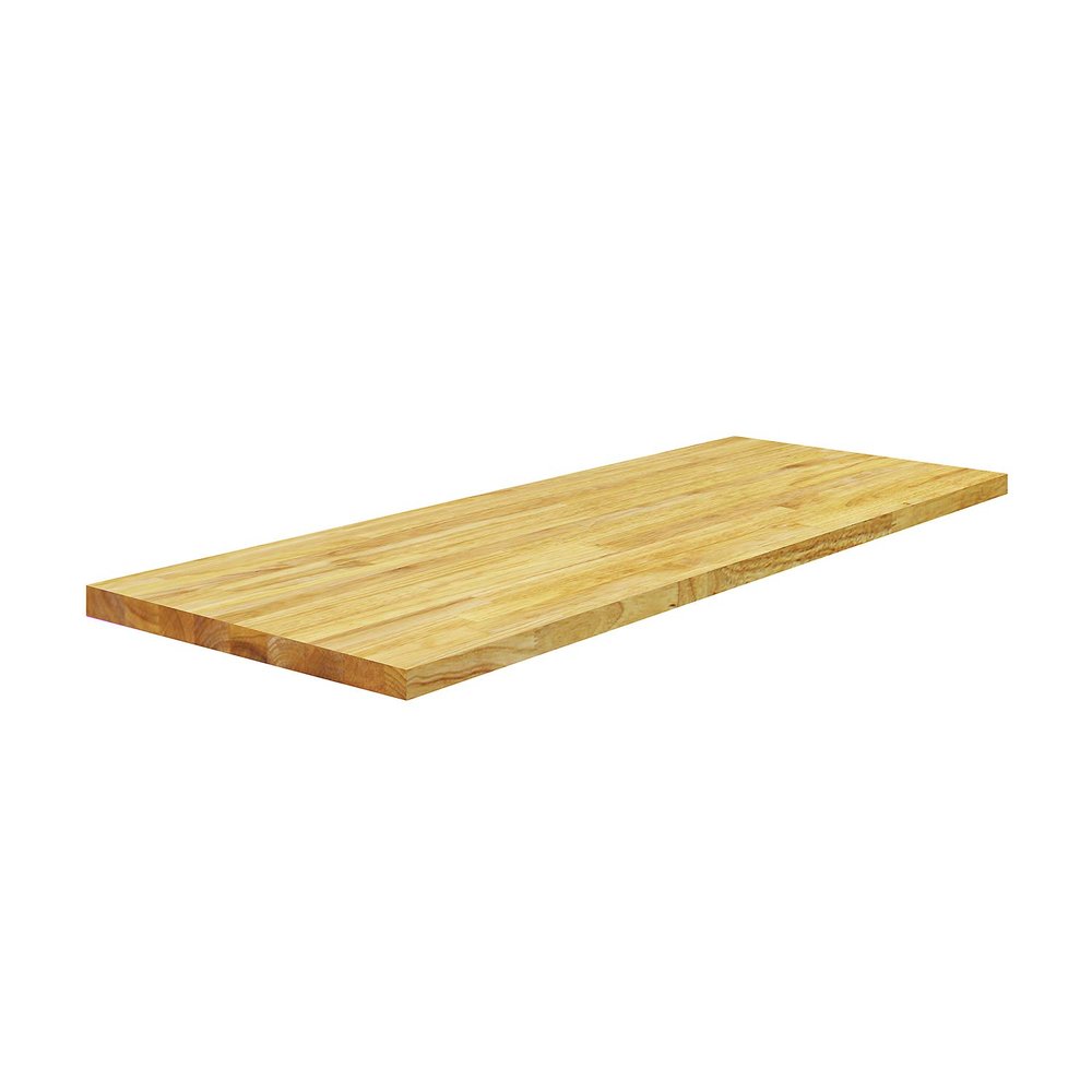 BenchPro Floating Shelf Wall Mounted Solid Butcherblock Shelf 15" Depth x 48" Length x 1" Thick Highest Grade Lumber - No Knots or Back Areas