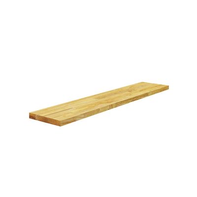 BenchPro Floating Shelf Wall Mounted Solid Butcherblock Shelf 8" Depth x 48" Length x 1" Thick Highest Grade Lumber - No Knots or Back Areas
