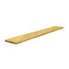 BenchPro Floating Shelf Wall Mounted Solid Butcherblock Shelf 8" Depth x 60" Length x 1" Thick Highest Grade Lumber - No Knots or Back Areas view 1