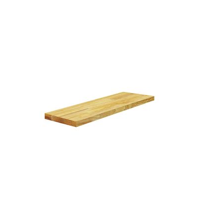 BenchPro Floating Shelf Wall Mounted Solid Butcherblock Shelf 8" Depth x 36" Length x 1" Thick Highest Grade Lumber - No Knots or Back Areas