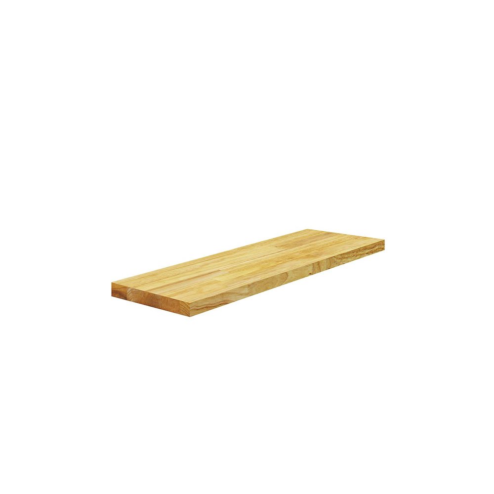 BenchPro Floating Shelf Wall Mounted Solid Butcherblock Shelf 8" Depth x 36" Length x 1" Thick Highest Grade Lumber - No Knots or Back Areas