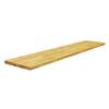 BenchPro Floating Shelf Wall Mounted Solid Butcherblock Shelf 12" Depth x 60" Length x 1" Thick Highest Grade Lumber - No Knots or Back Areas view 1