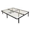 Boyd Sleep 14" High Metal Platform Bed Frame with Wood Slat Support, Adjustable Lumbar Zone from Firm to Plush, No Box Spring Required, Easy Assembly, Under Bed Storage Space, Full view 1