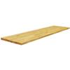 BenchPro Floating Shelf Wall Mounted Solid Butcherblock Shelf 15" Depth x 60" Length x 1" Thick Highest Grade Lumber - No Knots or Back Areas view 1