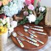 ANNOVA Silverware Set 20 Pieces Cutlery Stainless Steel Colorful Fun Handle Flatware Service for 4 - Dinner Knife, Dinner Fork, Salad fork, Dinner Spoon, Dessert Spoon (Puka Dots, 20 Pieces) view 2