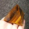 MOKACRYSTAL 50mm Quartz Crystals Healing Stones Yellow Tiger Eye Natural Crystal Stone Pyramid Crystal Crafts 1pc view 4