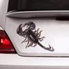 Ocean Gift Scorpions Car Decals, Wall Decals Stickers Pack of 2 - Realistic Car Stickers Design Series 6 Size 10" x 10" view 1
