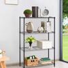 36" L14" W54" H Commercial Wire Shelving Unit Metal Shelf with 4 Tier Adjustable Layer Rack Strong Steel for Restaurant Garage Pantry Kitchen GarageBlack view 2