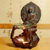 Aromatherapy Furnace Resin Tea Light Candle Holder Essential Oil Burner Aroma Supplies for Home Buddha Hall Buddhist Temple Decor Crafts Gifts view 4