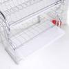 Cabilock Iron Art Dish Drainer for Kitchen Rustproof Cutlery Storage Organizer Space-Saving Utensils Rack for Plates Bowls Mugs Stable Design for Home Restaurant Bar Use view 2