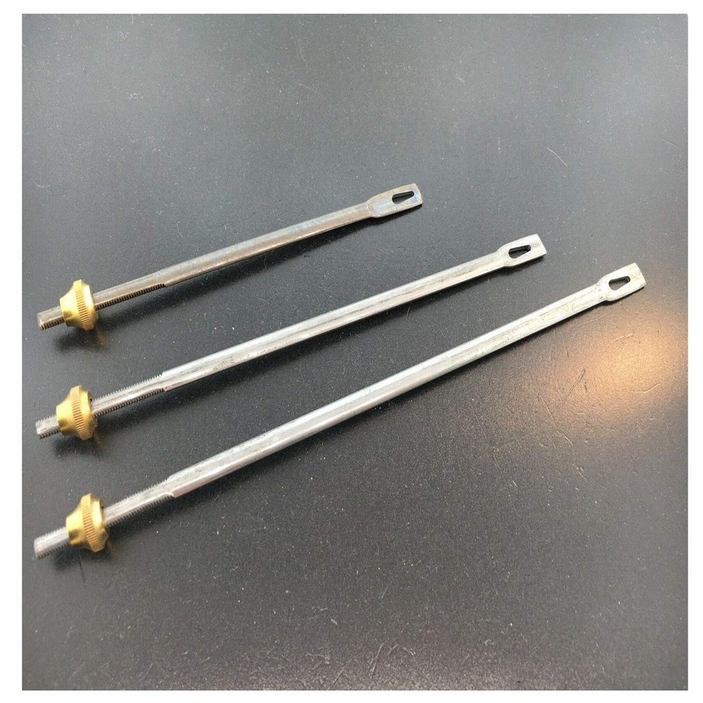 Galapagoz Antique Clock Pendulum Steel Rod Set of 3 Sizes USA