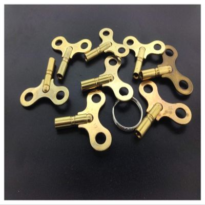 Galapagoz Solid Brass Keys for Antique Clocks Sizes 5-12 Set of 8 USA