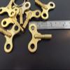 Galapagoz Solid Brass Keys for Antique Clocks Sizes 5-12 Set of 8 USA view 3