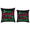 It's Beginning To Look A Lot Like Christmas Holiday Spirit Throw Pillow view 3