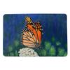 Betsy Drake Monarch & Flower Door Mat 18x26 view 1