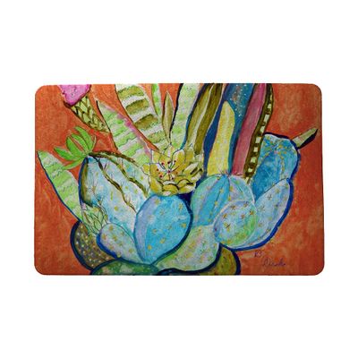 Betsy Drake Cactus I Door Mat 18x26