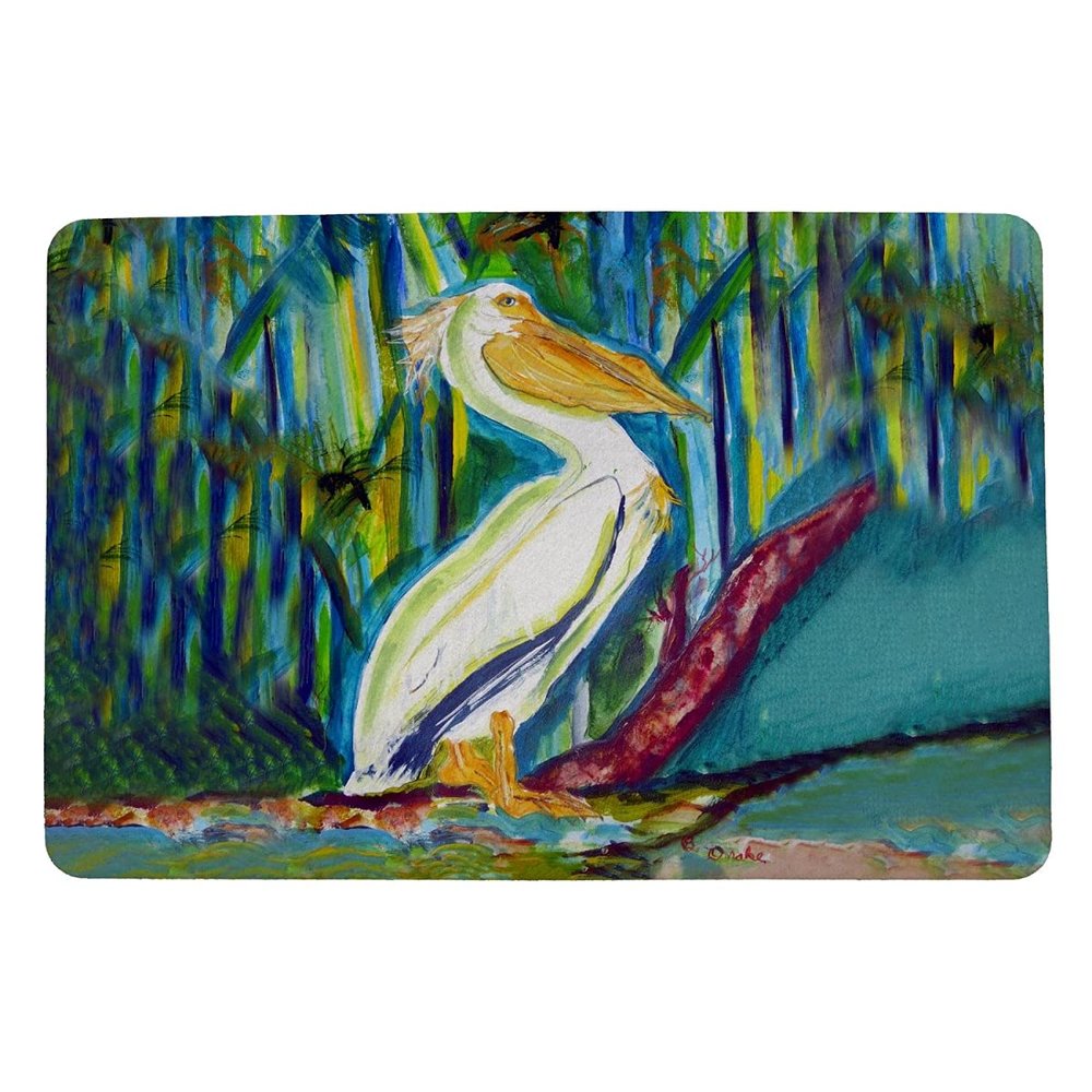Betsy Drake King Pelican II Door Mat 18x26