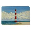 Betsy Drake Morris Island and Lighthouse, SC Door Mat 18x26 view 1