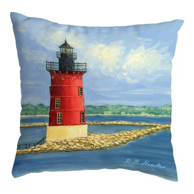 Betsy Drake KS1179 Throw Pillow, 12 inches x 12 inches, Multi