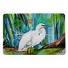 Betsy Drake Acrylic Egret Door Mat 18x26 view 1