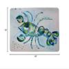 Betsy Drake Blue Crayfish Door Mat 18x26 view 2