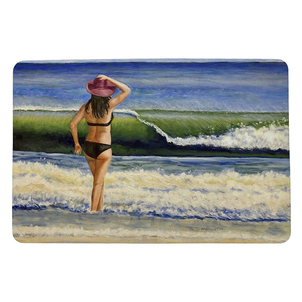 Betsy Drake Into The Breach Door Mat 18x26