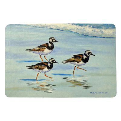 Betsy Drake Ruddy Turnstones Small Door Mat