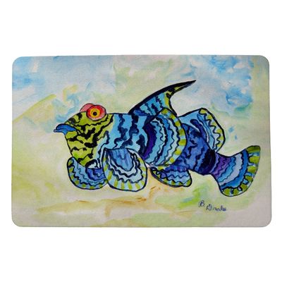 Betsy Drake Google Eye Door Mat 18x26