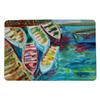 Betsy Drake Six Rowboats Door Mat 18x26 view 1