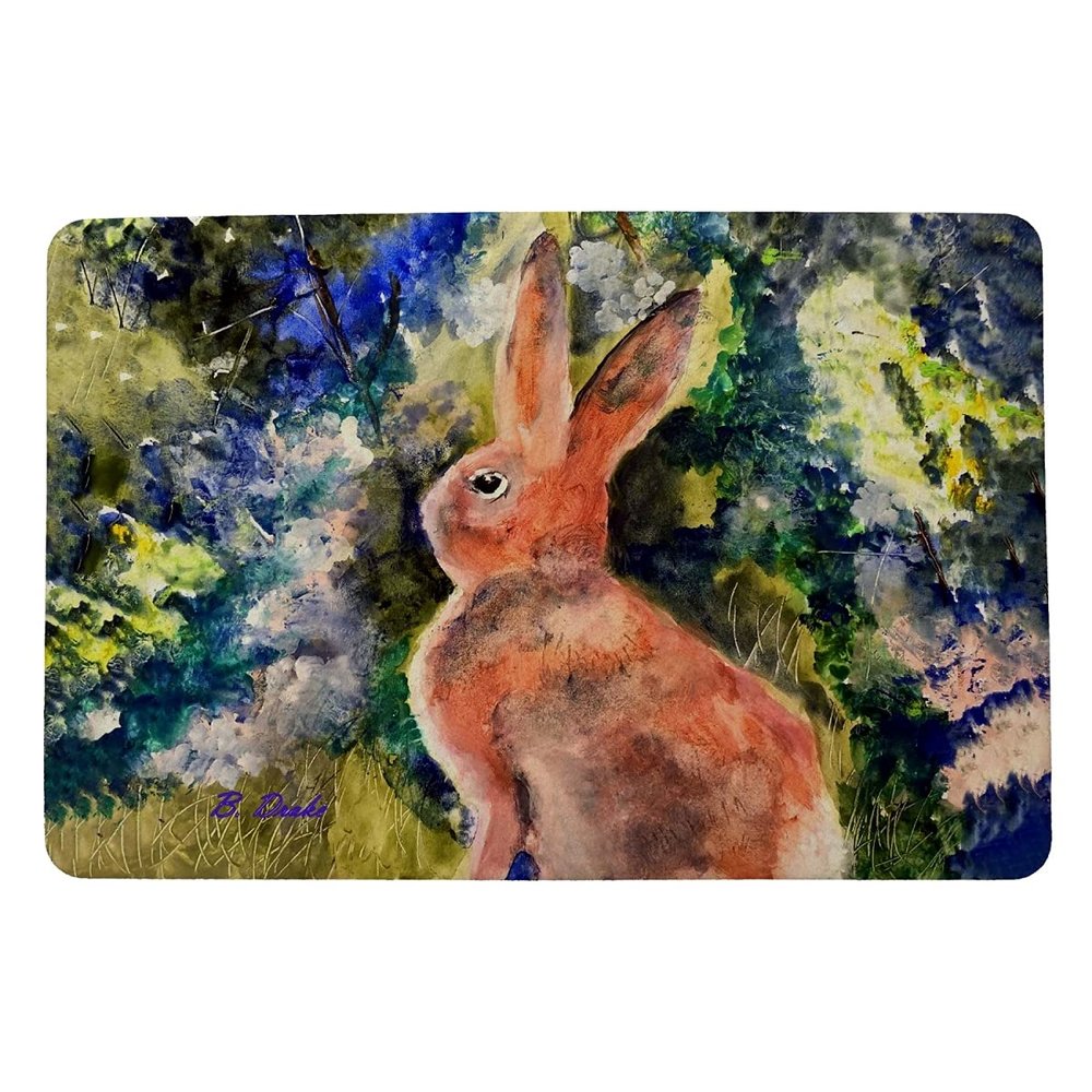 Cottontail Rabbit Door Mat 18x26