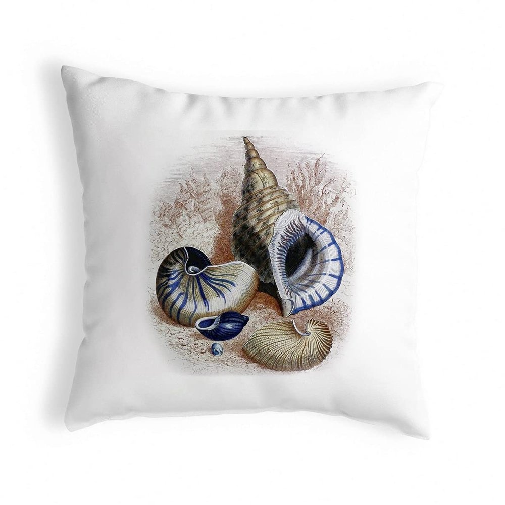 Betsy Drake KS003AP Throw Pillow, 12 inches x 12 inches, Multi