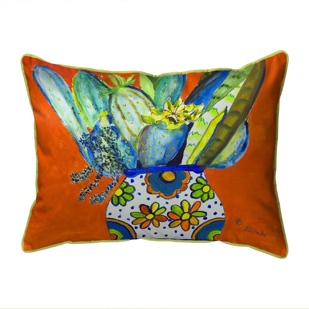 Betsy Drake ZP1190 Throw Pillow, 20 inches x 24 inches, Multi