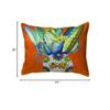 Betsy Drake ZP1190 Throw Pillow, 20 inches x 24 inches, Multi view 2
