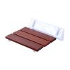 Bath Wall Mounted Shower Seat Folding Up Shower Chair Foldable Bathroom Bench Mobility Aid Stool for Home Sauna Room Use view 1