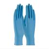 QRP Qualatrile Disposable Nitrile Glove, Powder Free with Textured Grip 8 Mil 8BQF09 Blue S view 1