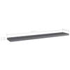 vidaXL Floating Shelves 4 Pcs, Wall Shelving with Invisible Mounting System, Display Shelf, Wall Shelf Unit, Modern, High Gloss Gray Engineered Wood view 2