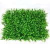 QIAOH Artificial Boxwood Panels 2PCS, Topiary Hedge Plant Grass Wall, Use for UV Protection Indoor Outdoor, Fence Privacy Screen, Grass Wall, Greenery Backdrop view 1