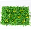 QIAOH Artificial Boxwood Panels 2PCS, Topiary Hedge Plant Grass Wall, Use for UV Protection Indoor Outdoor, Fence Privacy Screen, Grass Wall, Greenery Backdrop view 1