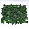 QIAOH Artificial Boxwood Panels 2PCS, Topiary Hedge Plant Grass Wall, Use for UV Protection Indoor Outdoor, Fence Privacy Screen, Grass Wall, Greenery Backdrop view 1