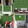 QIAOH Artificial Boxwood Panels Topiary Hedge Plant 20PCS, Artificial Fence Screen, Privacy Hedge Screen UV Protected Suitable for Outdoor, Indoor, Garden,Backyard and Dcor view 3