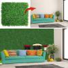 QIAOH Artificial Boxwood Panels Topiary Hedge Plant 20PCS, Artificial Fence Screen, Privacy Hedge Screen UV Protected Suitable for Outdoor, Indoor, Garden,Backyard and Dcor view 4