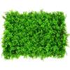 QIAOH Faux Boxwood Hedge Wall Panels 2PCS, Artificial Boxwood Panel, Grass Wall Backdrop Artificial Decor Panel,Topiary Hedge Plant UV Protected for Outdoor Indoor Garden Fence Backyard view 1