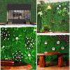 QIAOH Faux Boxwood Hedge Wall Panels 2PCS, Artificial Boxwood Panel, Grass Wall Backdrop Artificial Decor Panel,Topiary Hedge Plant UV Protected for Outdoor Indoor Garden Fence Backyard view 4