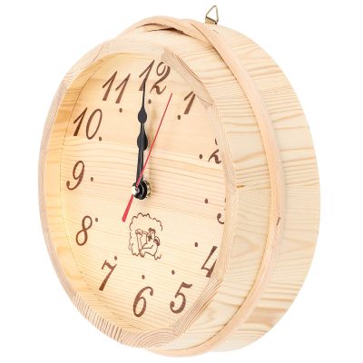 Xiangxin Sauna Accessory, Heat- Non- Sauna Clock, Great Decorative Living Room for Home Exercise Rooms Sauna